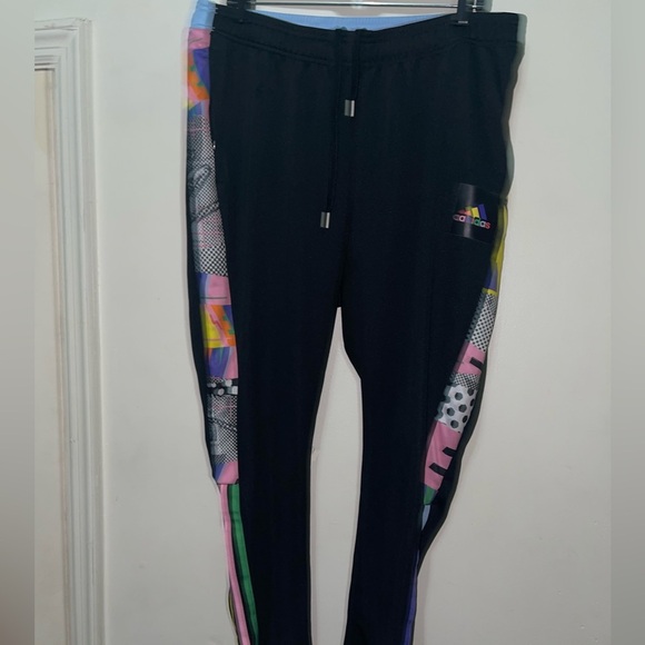 Adidas Tiro Pride unisex Sweatpants Joggers NWOT 2X and 1X Available - Picture 2 of 16